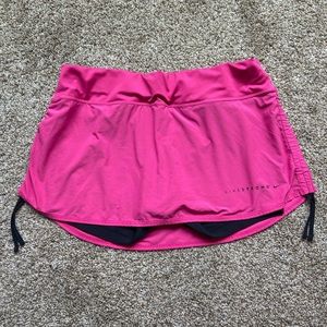 Nike, livestrong tennis skirt, shorts underneath